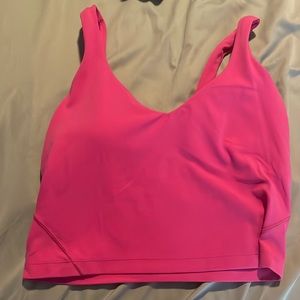 Sonic pink align tank